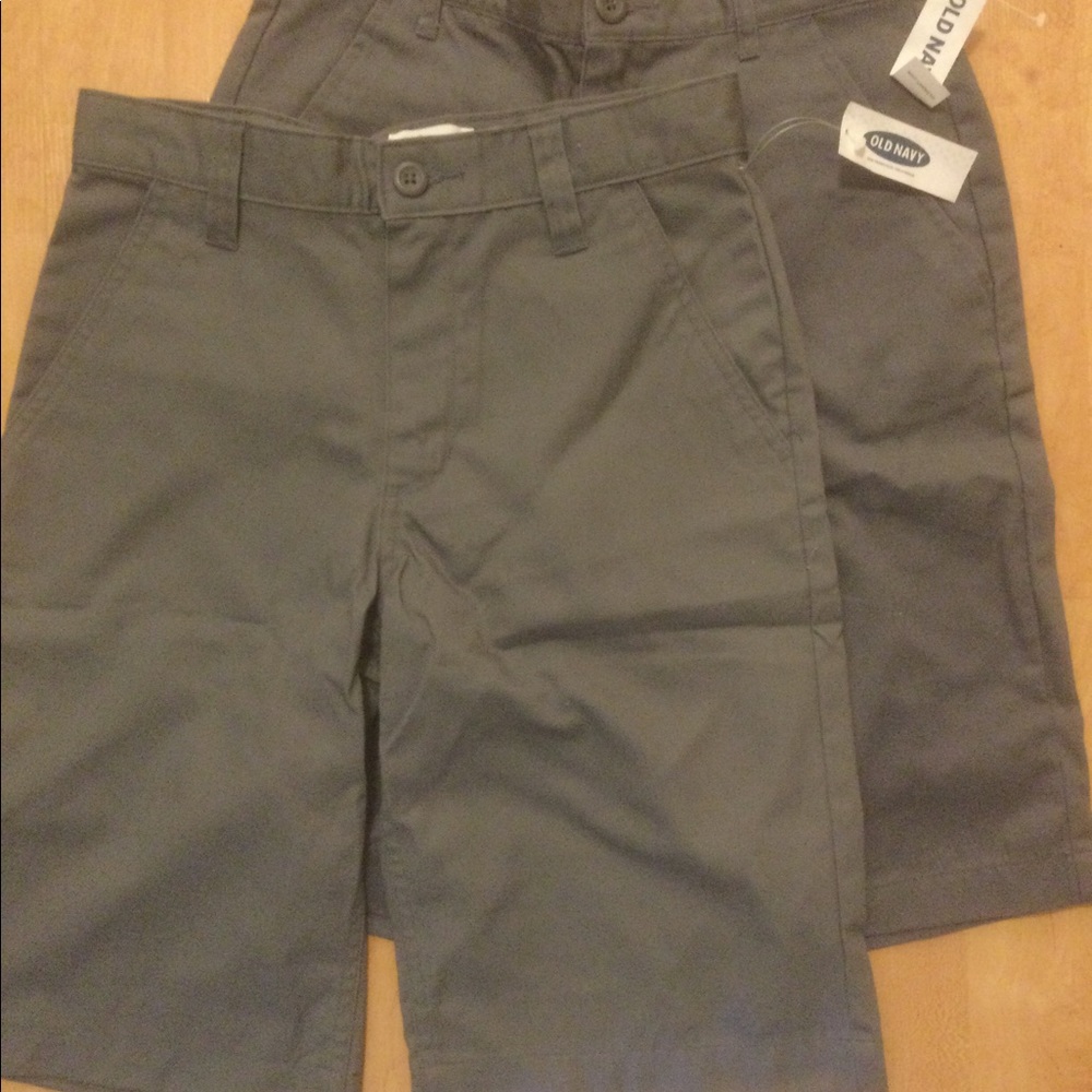 NWT Lot of 2 Boys Old Navy Flat Front Shorts 12